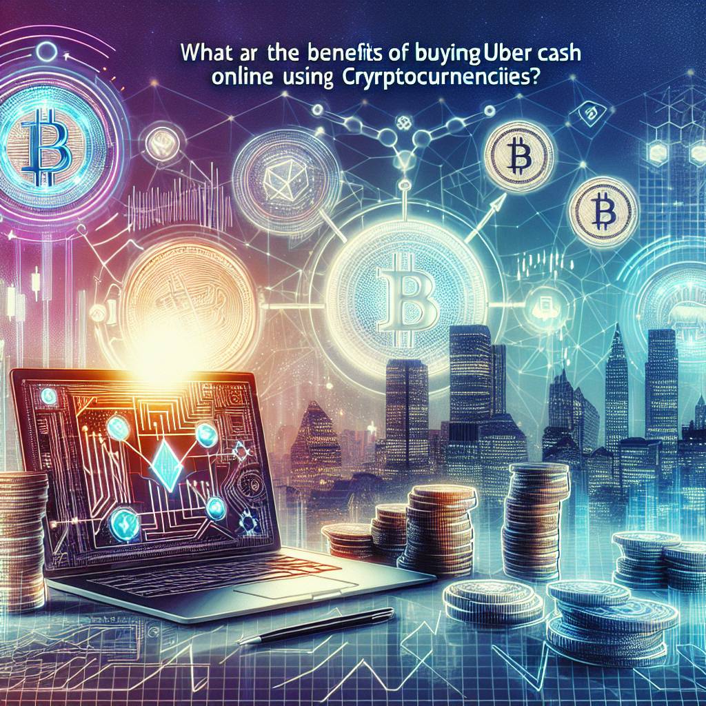 What are the benefits of buying Uber cash online using cryptocurrencies?