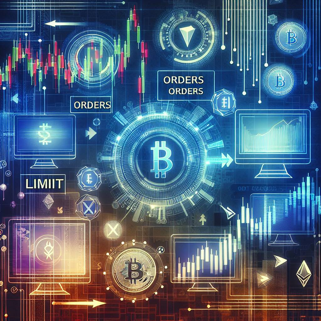 What are the correct statements about market orders and limit orders in the context of cryptocurrency trading? Please select all that apply.