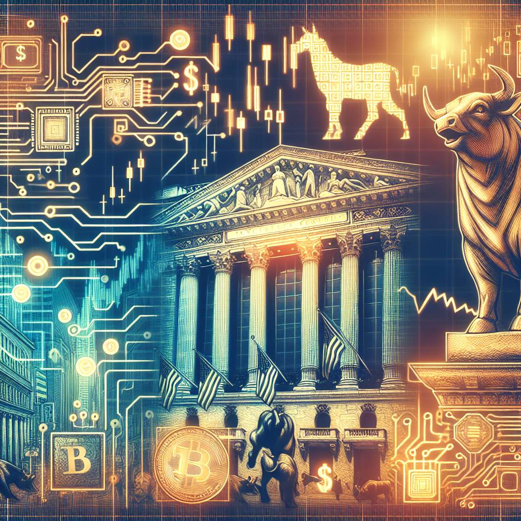 What are the potential implications of the stock market surge on the future of digital currencies?