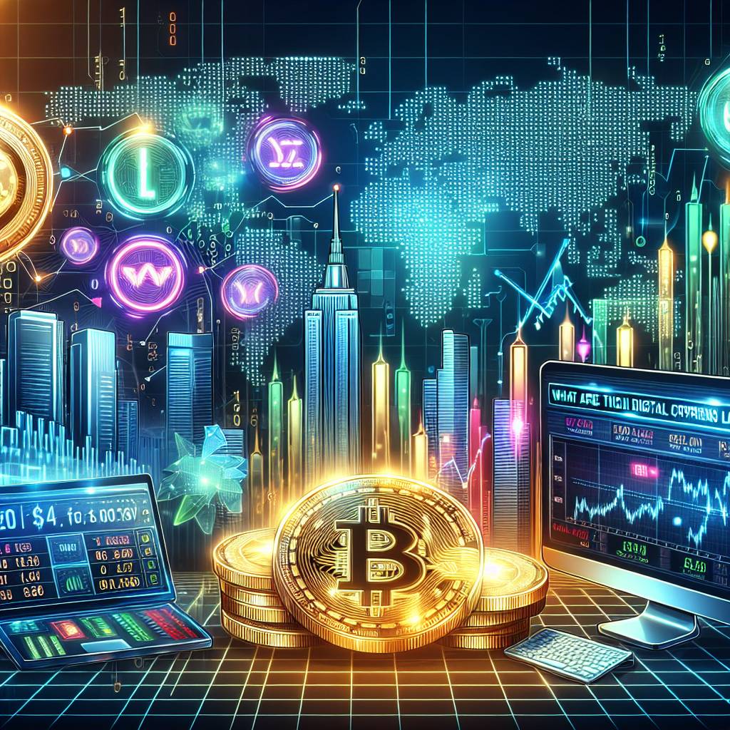 What are the top trending digital currencies in the market?