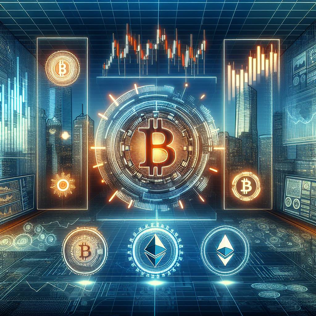 What are the key indicators to look for in futures market charts when trading cryptocurrencies?