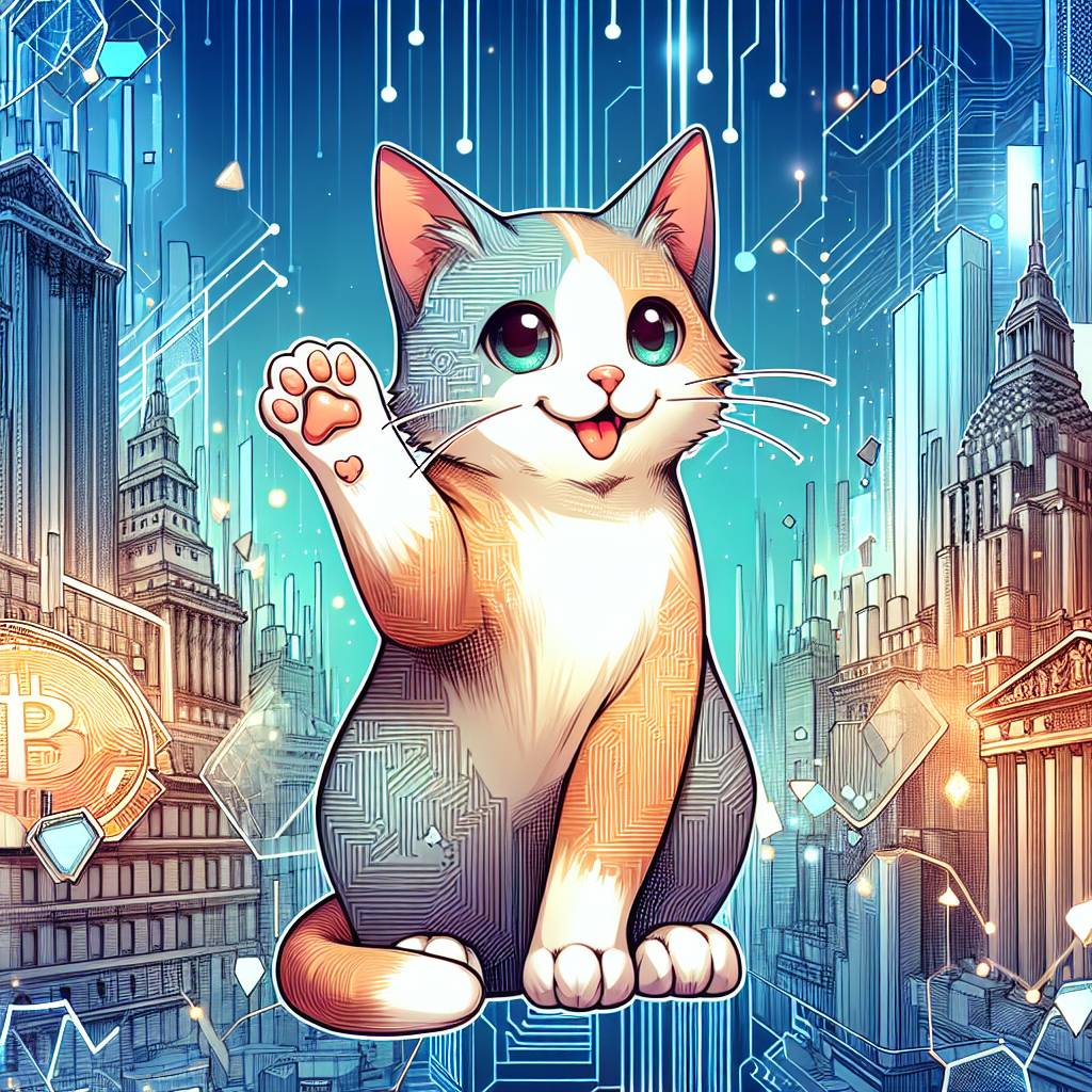 What are some creative ways to incorporate cat waving gifs into my digital currency marketing strategy?