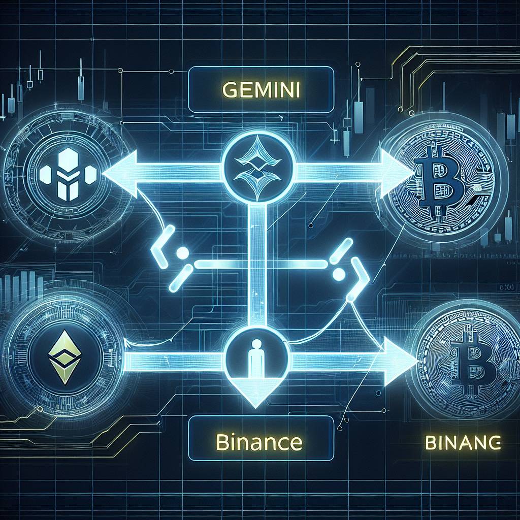 What is the process to move funds from Gemini to Binance?