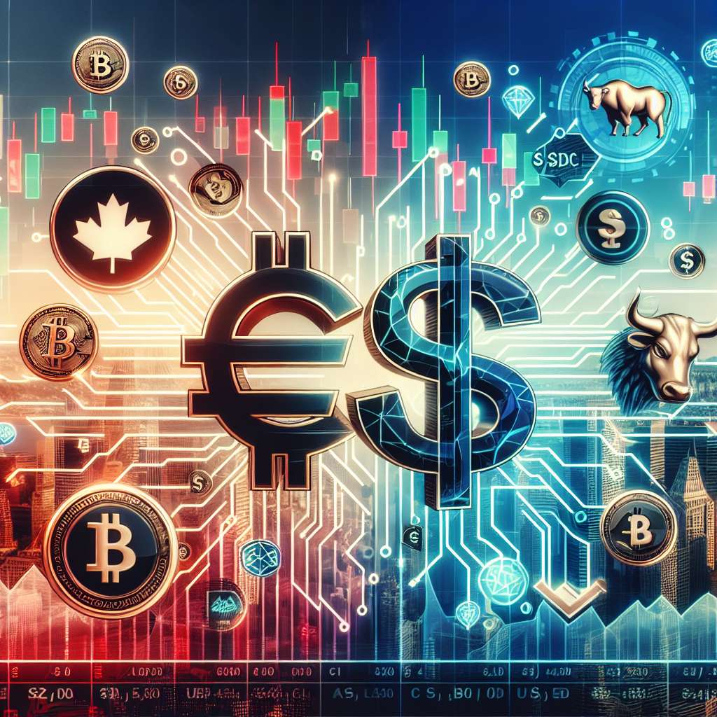 What is the forecast for CAD to USD conversion in the cryptocurrency market?