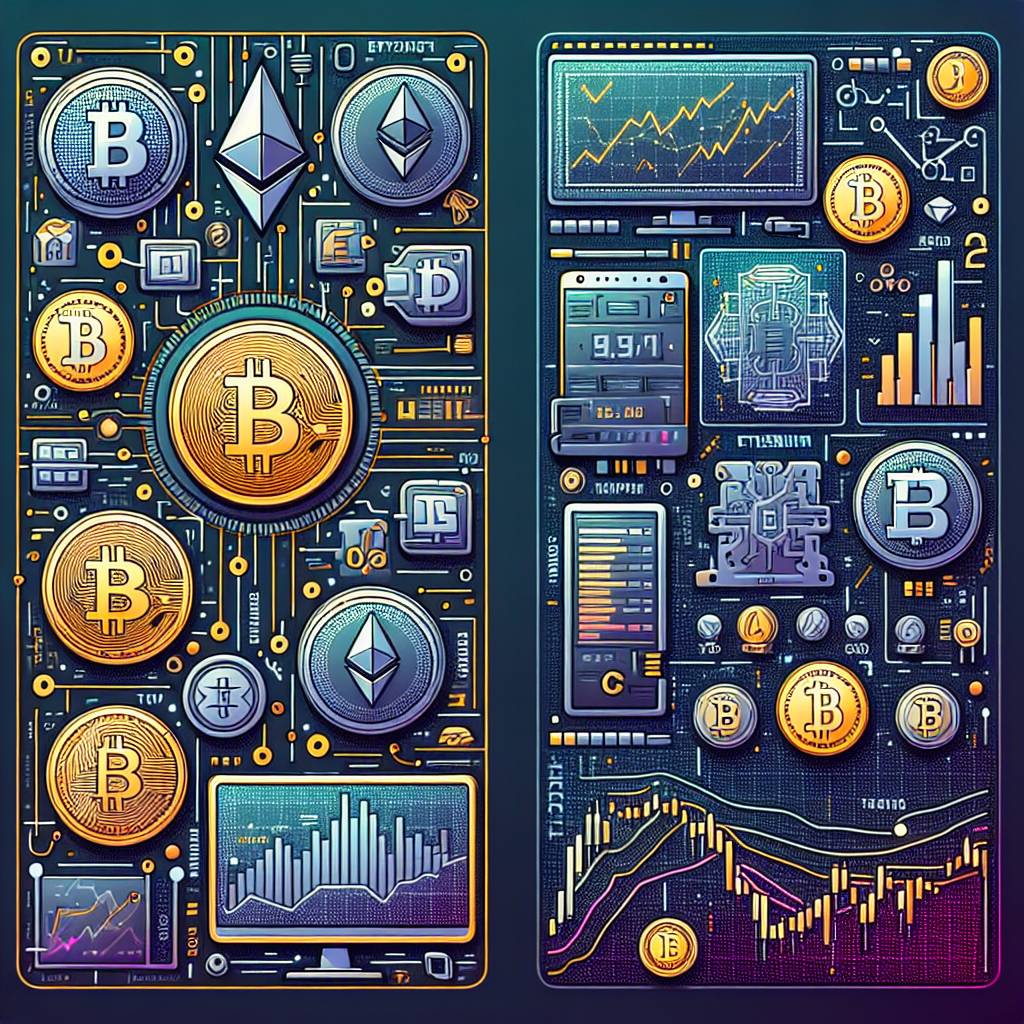 What are some popular cryptocurrencies available on thinkorswim with the NASDAQ symbol?