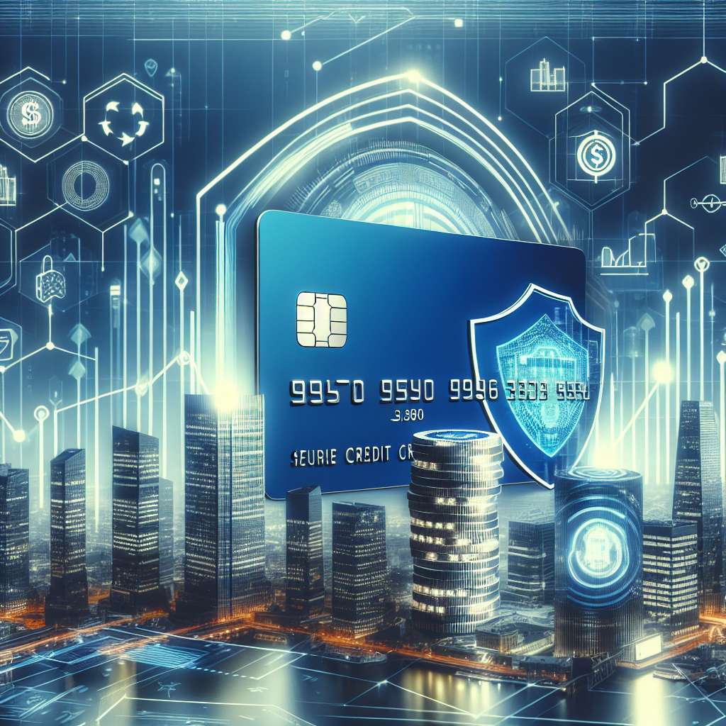 How can a secured credit card help protect your digital assets in the cryptocurrency market?