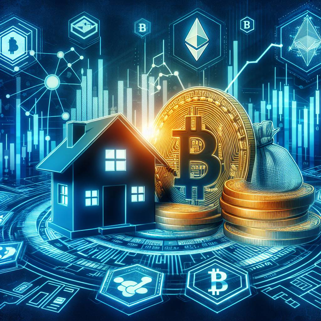 How does the housing index affect the value of cryptocurrencies?