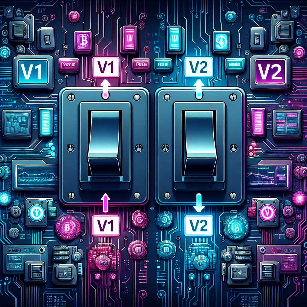 What are the differences between Fox V1 and V2 in terms of their impact on the cryptocurrency market?