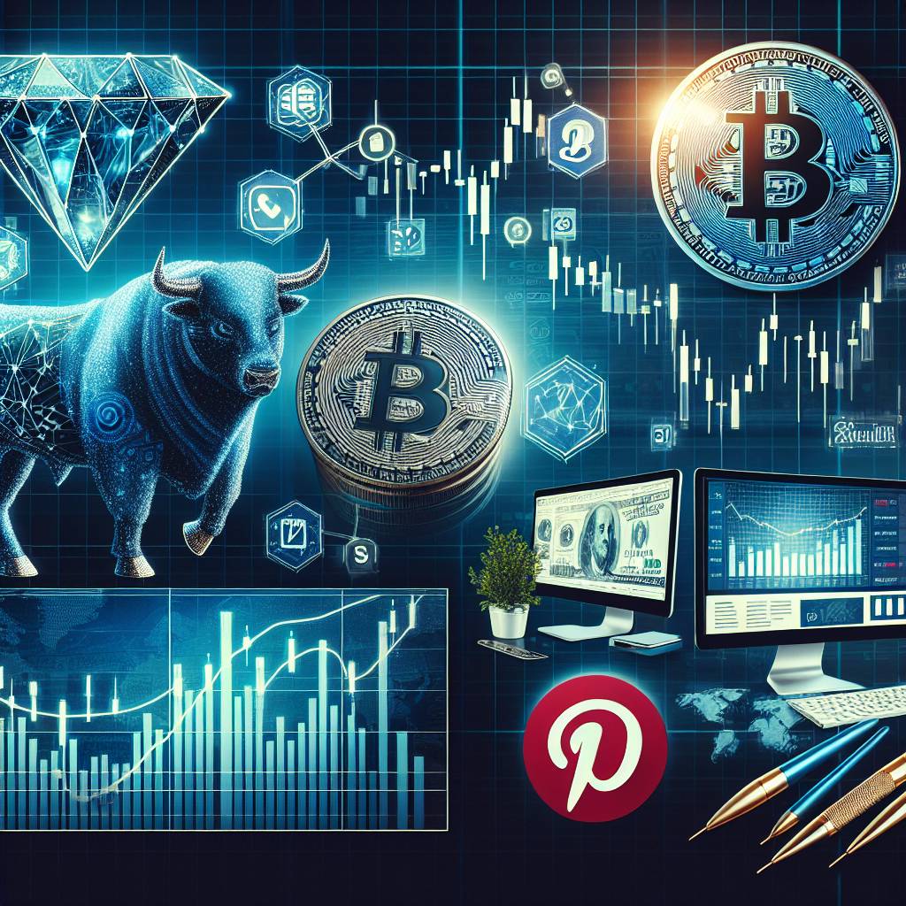 How does the potential return on investment in cryptocurrencies compare to Pinterest?