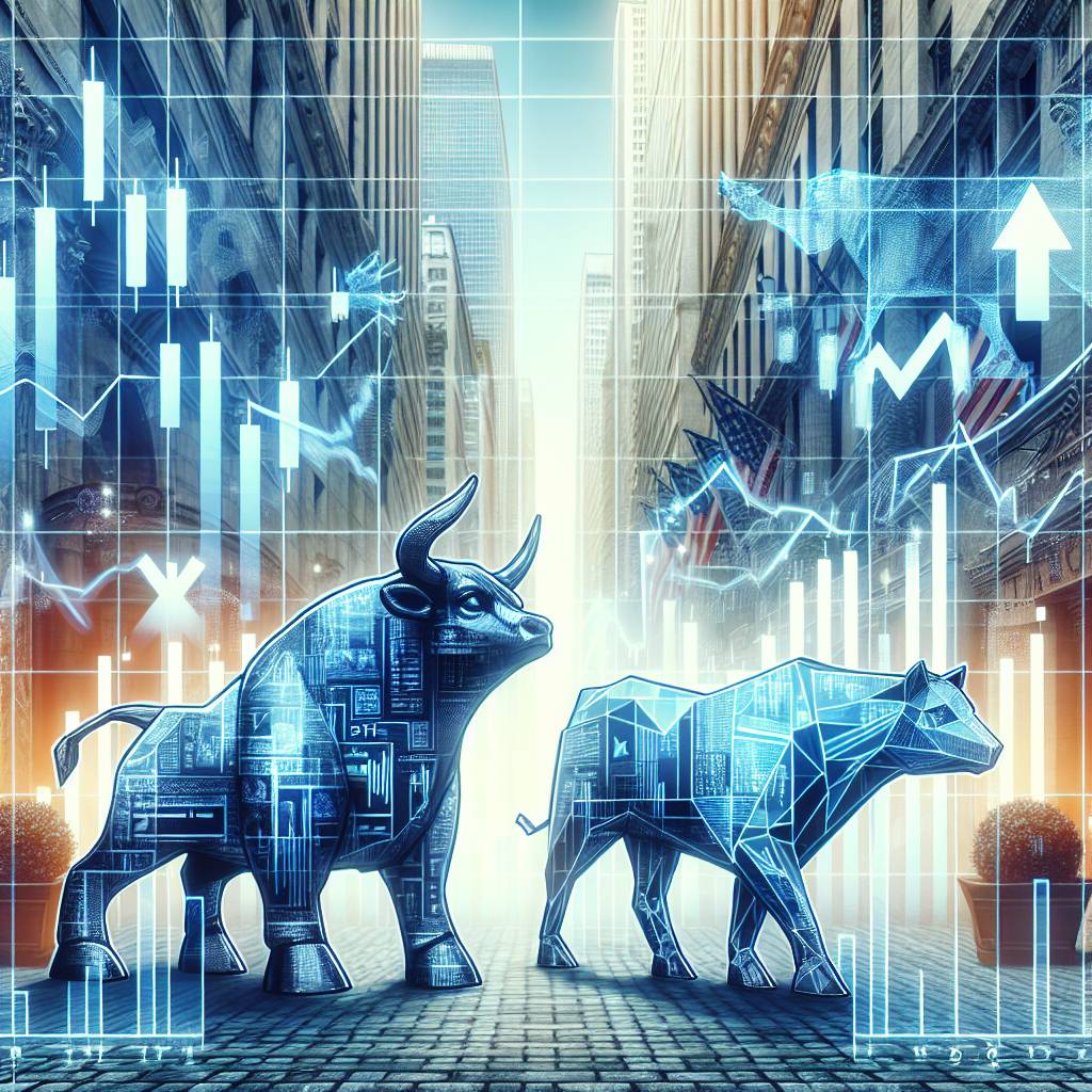 What are the key differences between bullish and bearish patterns in the context of cryptocurrencies?