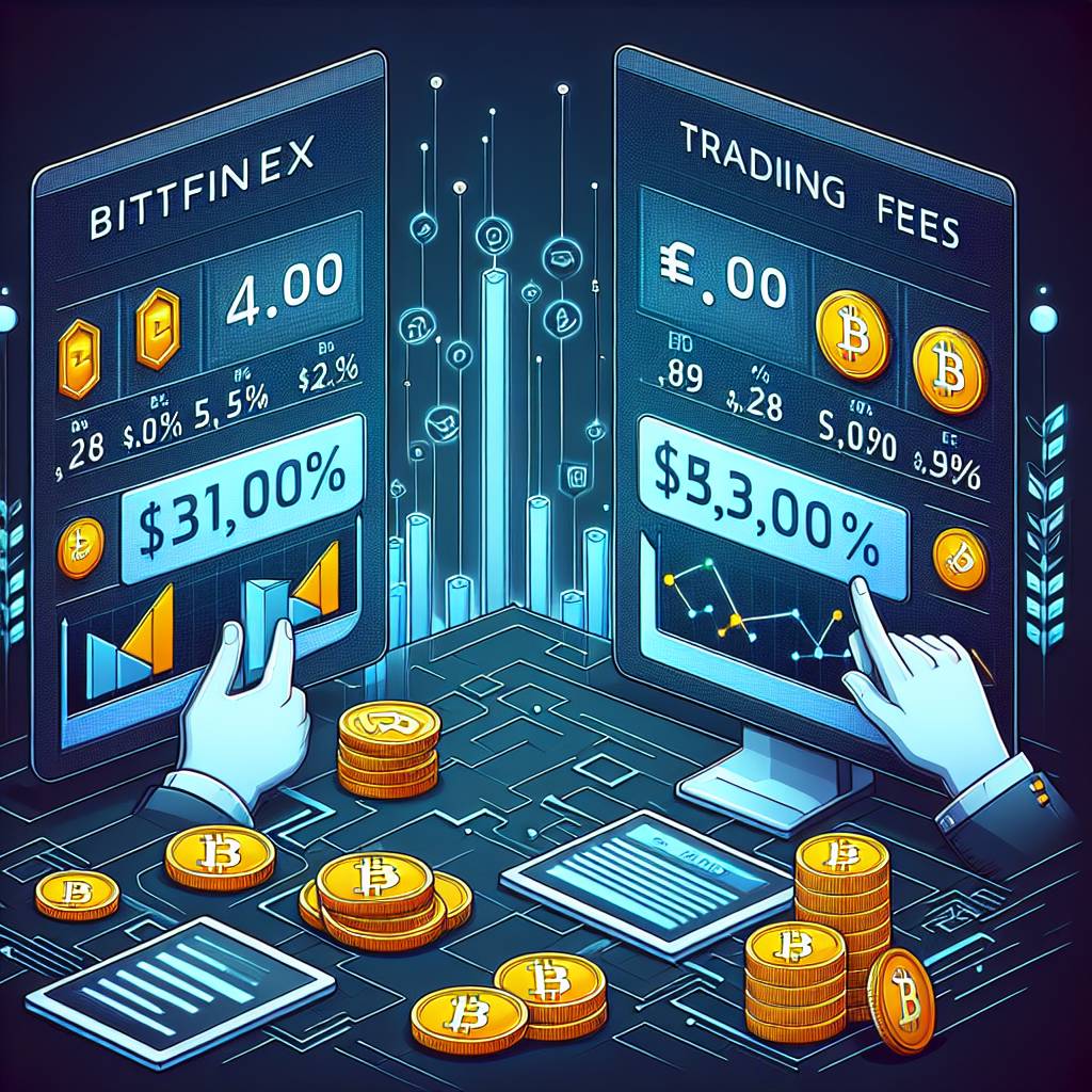 What are the differences between Bitfinex and Bitstamp in terms of trading fees?