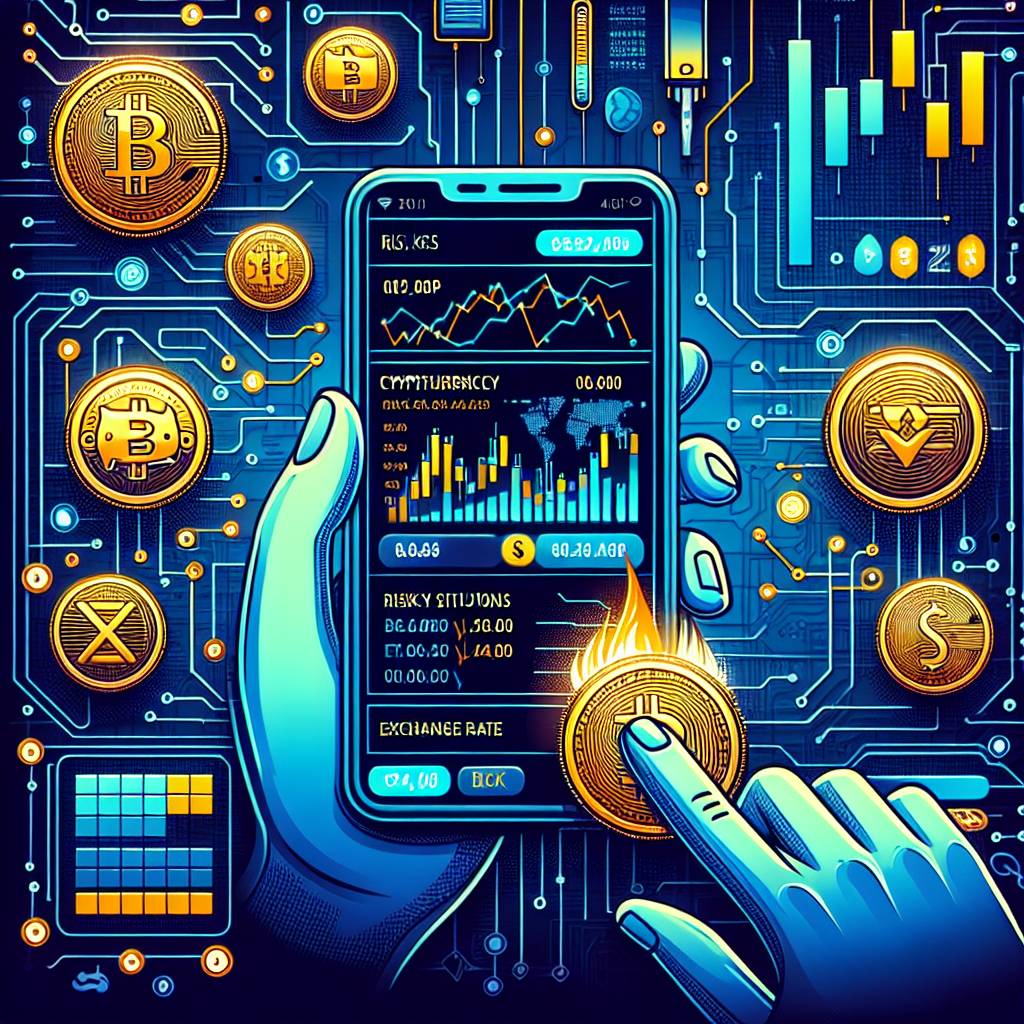 Are there any risks involved in trading cryptocurrency with a live account?