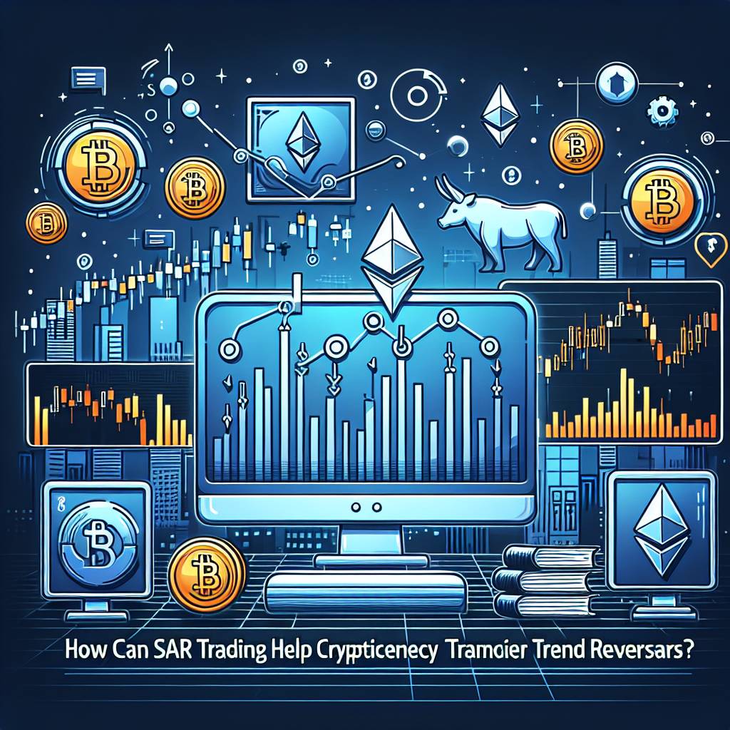 How can the SAR indicator help identify trend reversals in the cryptocurrency market?