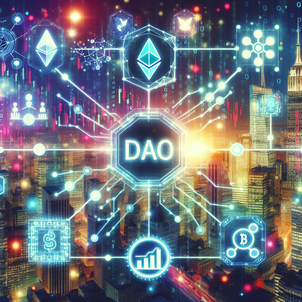 What is the full form of DAO in the context of cryptocurrencies?