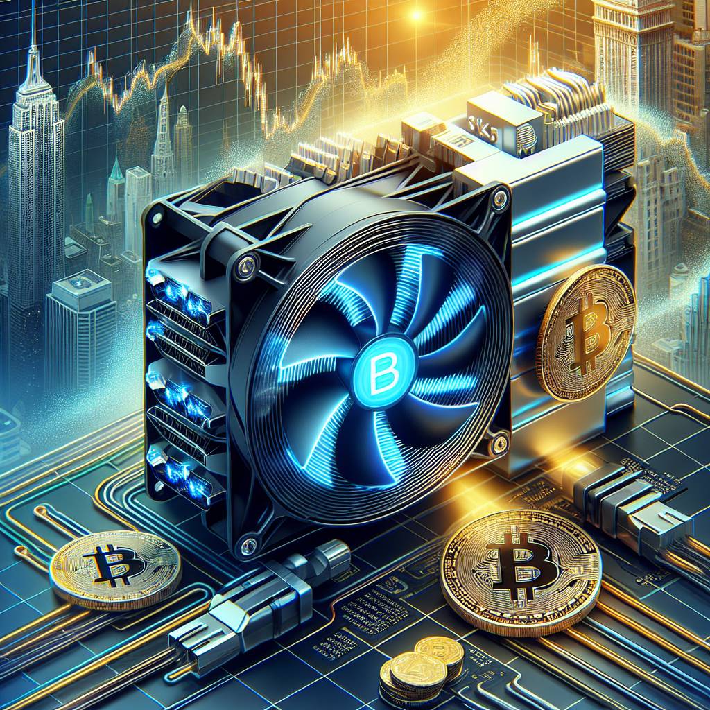 What are the best cooling solutions for GPUs in the digital currency mining sector?