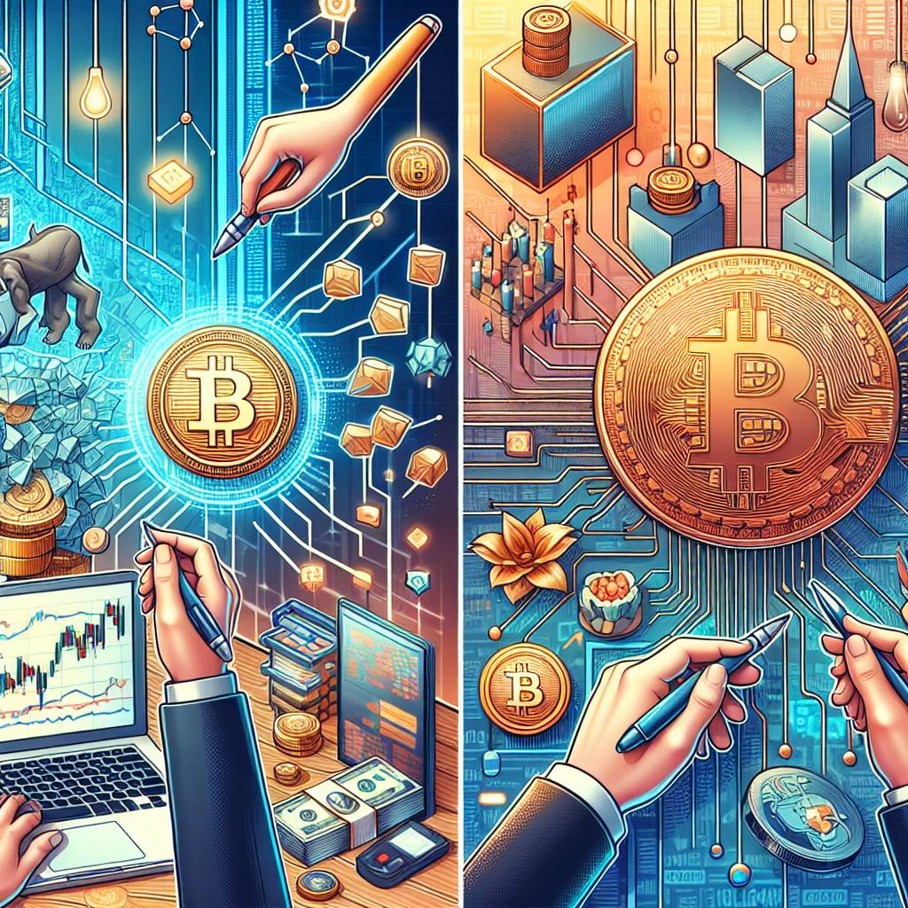 What are the similarities and differences between the Samsung stock chart and cryptocurrency charts?