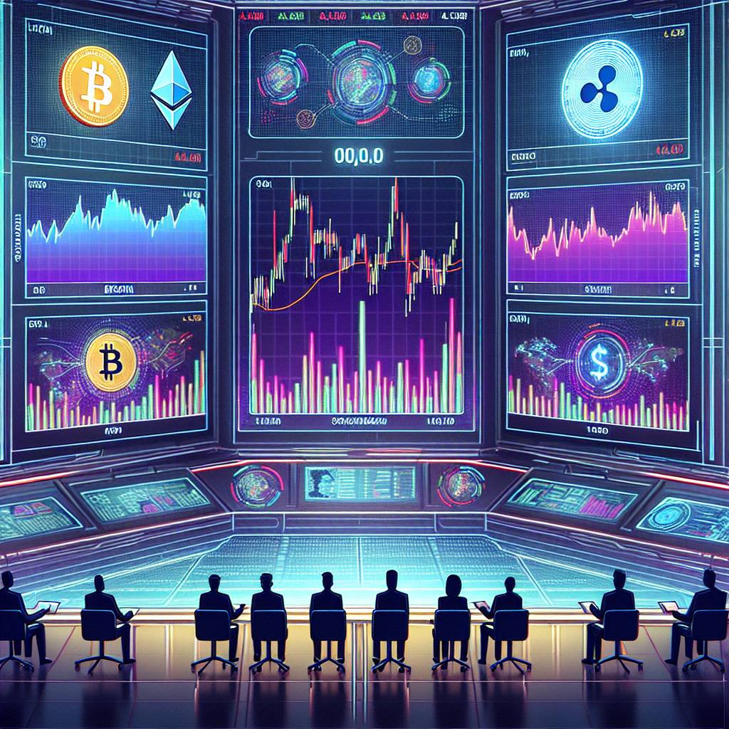 Which cryptocurrencies are most affected by changes in the QQQ stock price?