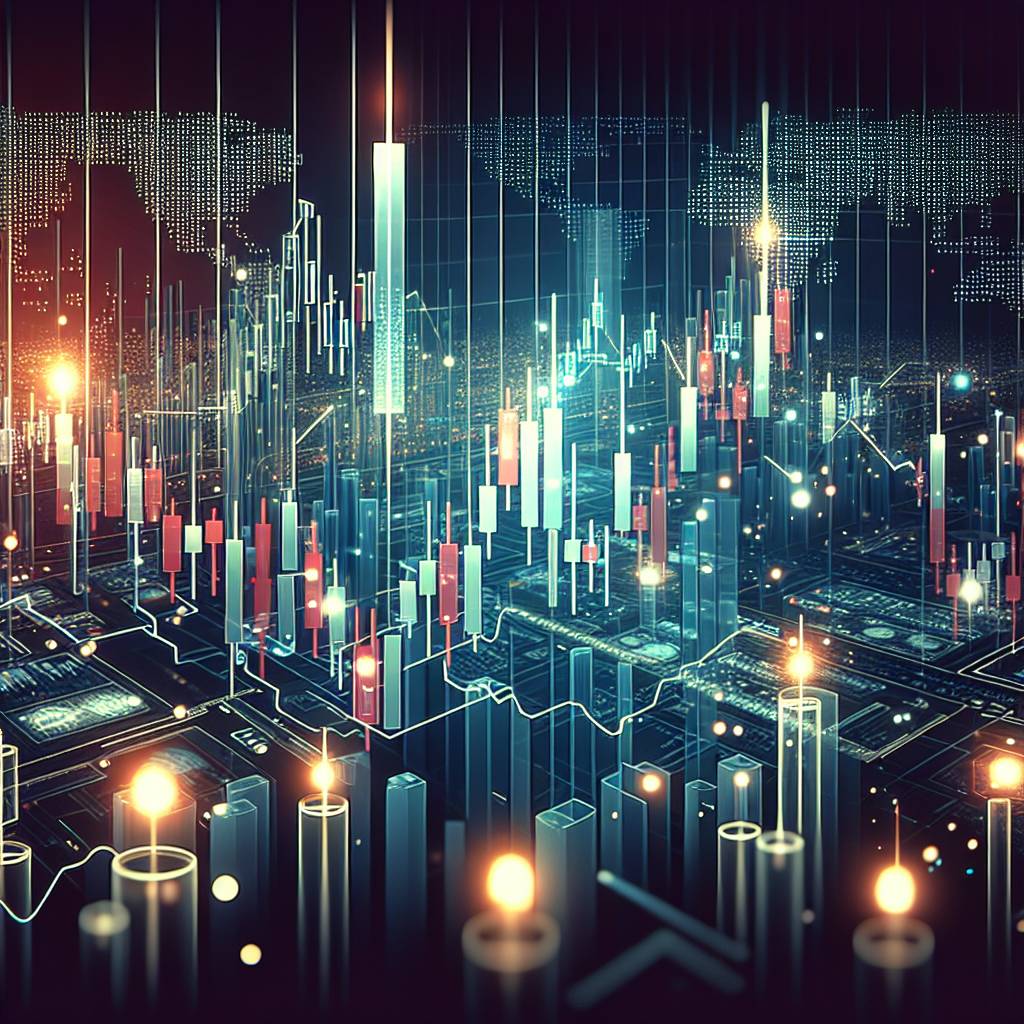 What are the common candle wick patterns to look for when analyzing cryptocurrency charts?