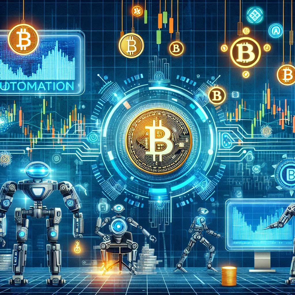 What are the top automation stocks that can benefit from the growth of cryptocurrencies?