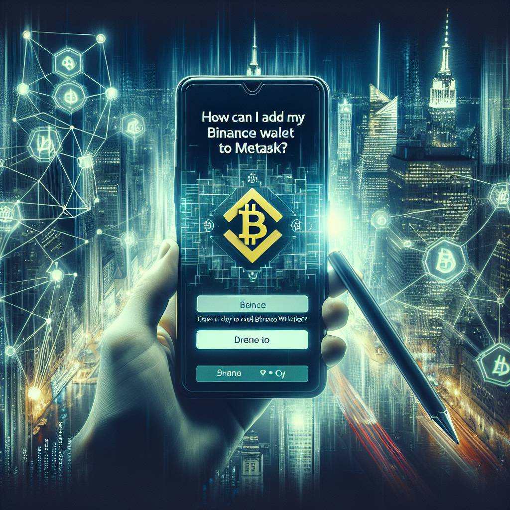 How can I add Binance to my Etherwallet and securely store my digital assets?