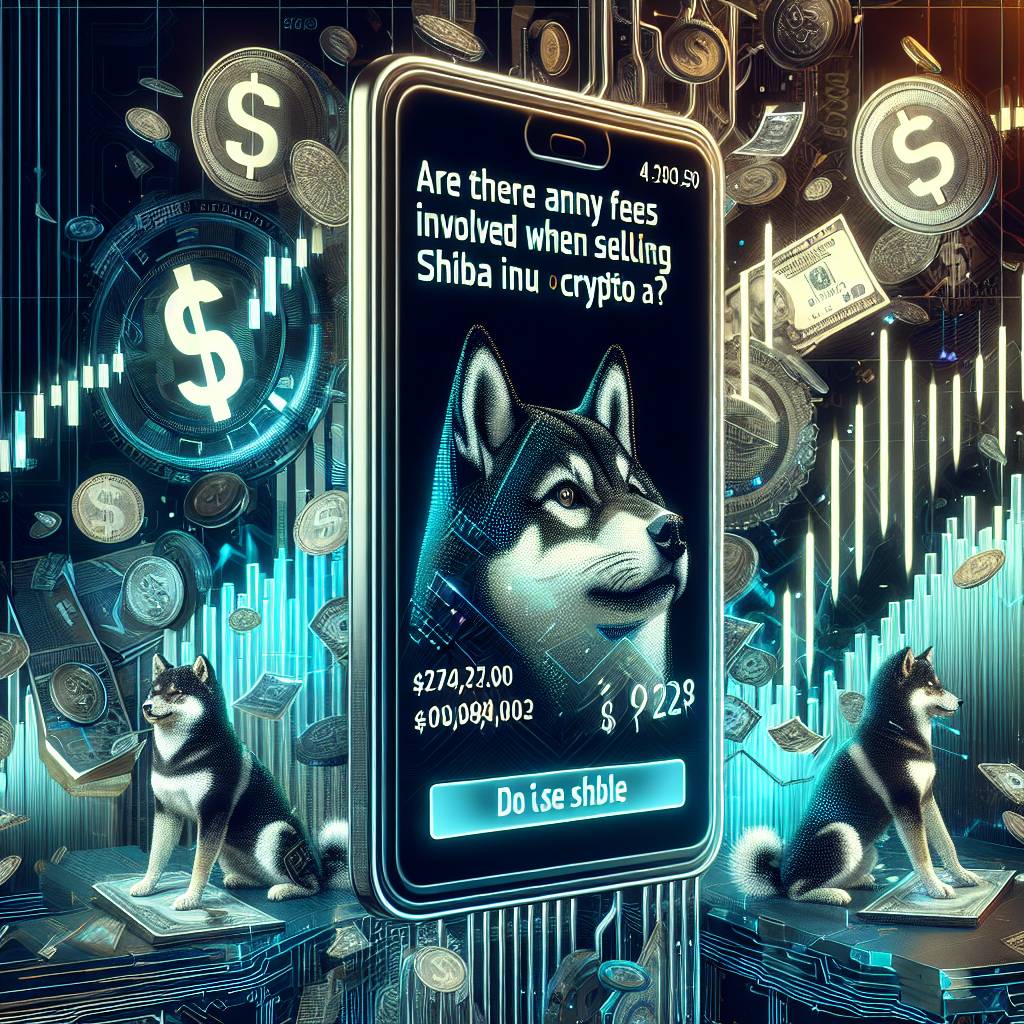 Are there any fees involved when selling Shiba Token on a cryptocurrency exchange?