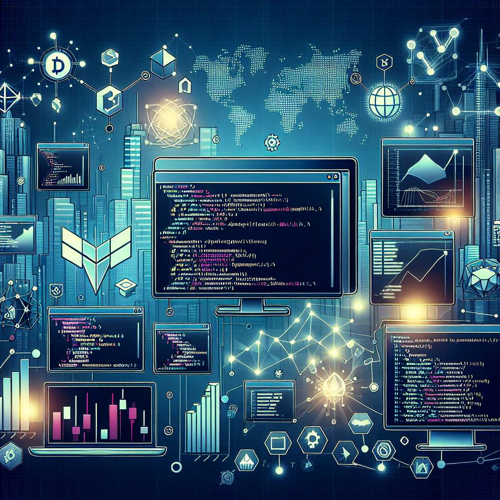 Which programming tools or frameworks are commonly used for coding blockchain?