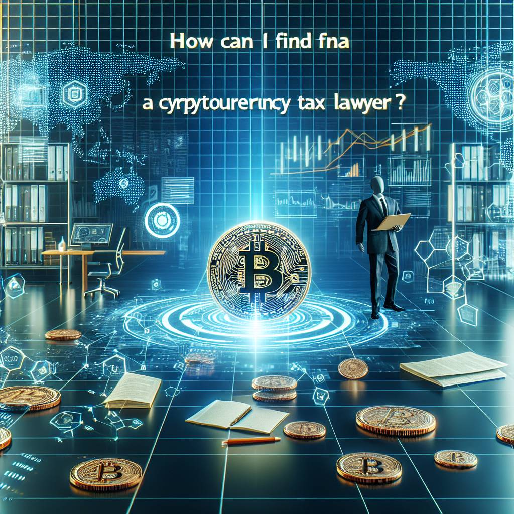 How can I find a cryptocurrency tax lawyer?