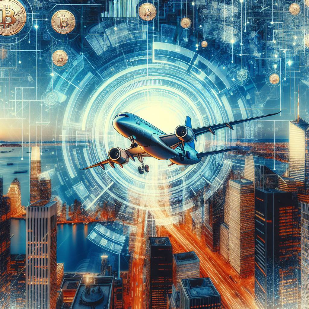 Which cryptocurrencies are most likely to impact the value of airline company stocks?