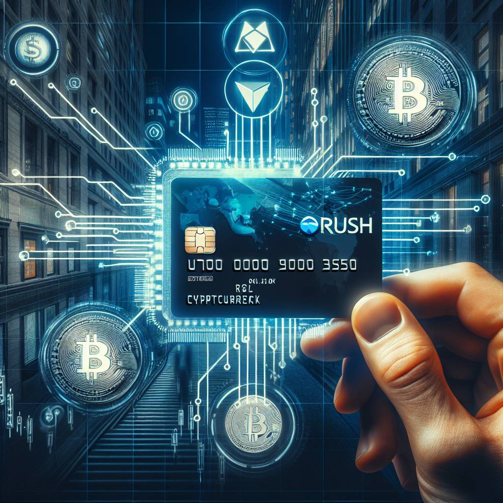 What are the advantages of using a rush card in the cryptocurrency industry?