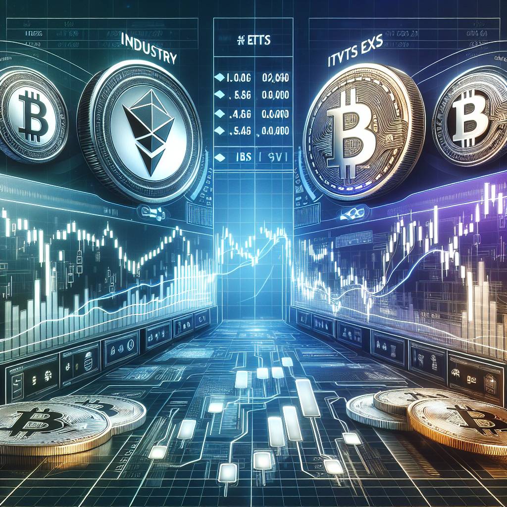 What is the performance of iShares industry ETFs compared to cryptocurrency investments?