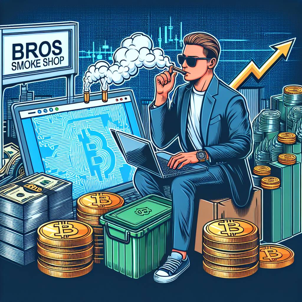 How can Bros Smoke Shop benefit from accepting digital currencies as a form of payment?