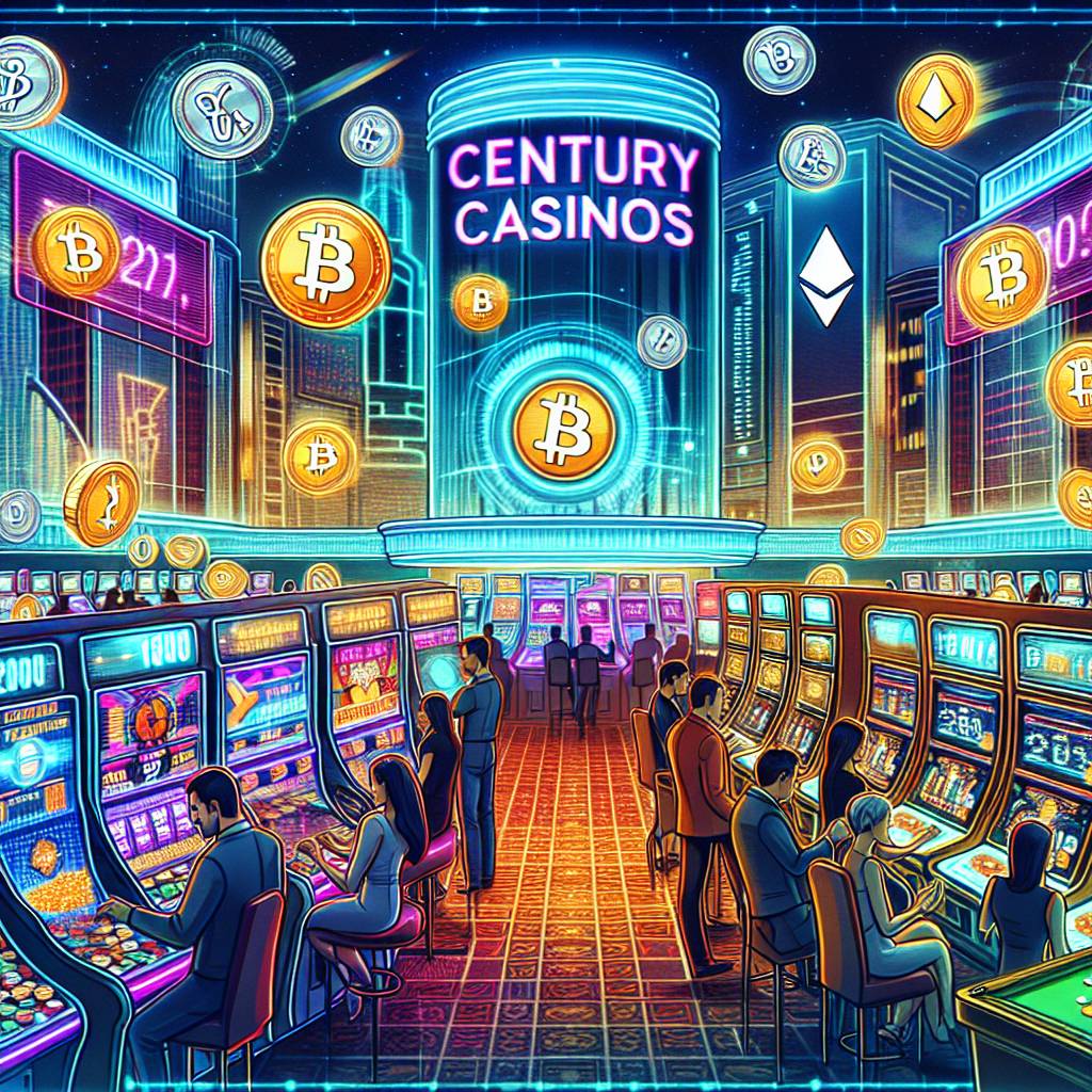 Are there any Century Casinos that offer rewards in cryptocurrency?
