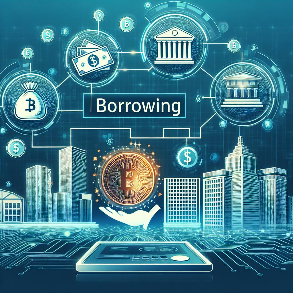 What is the process for borrowing cryptocurrencies on Liqwid Finance?