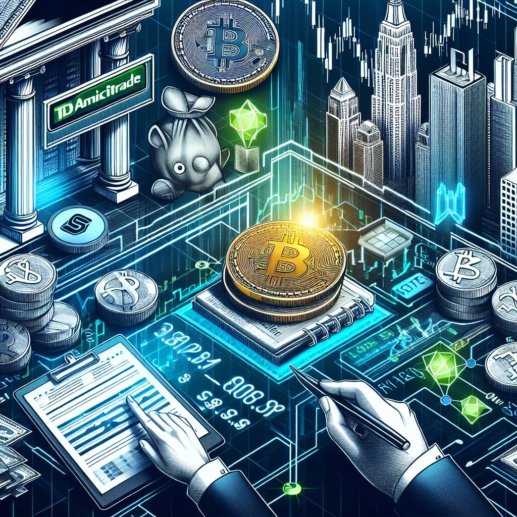 Which platform, TD Ameritrade or Vanguard, provides better support for buying and selling cryptocurrencies?