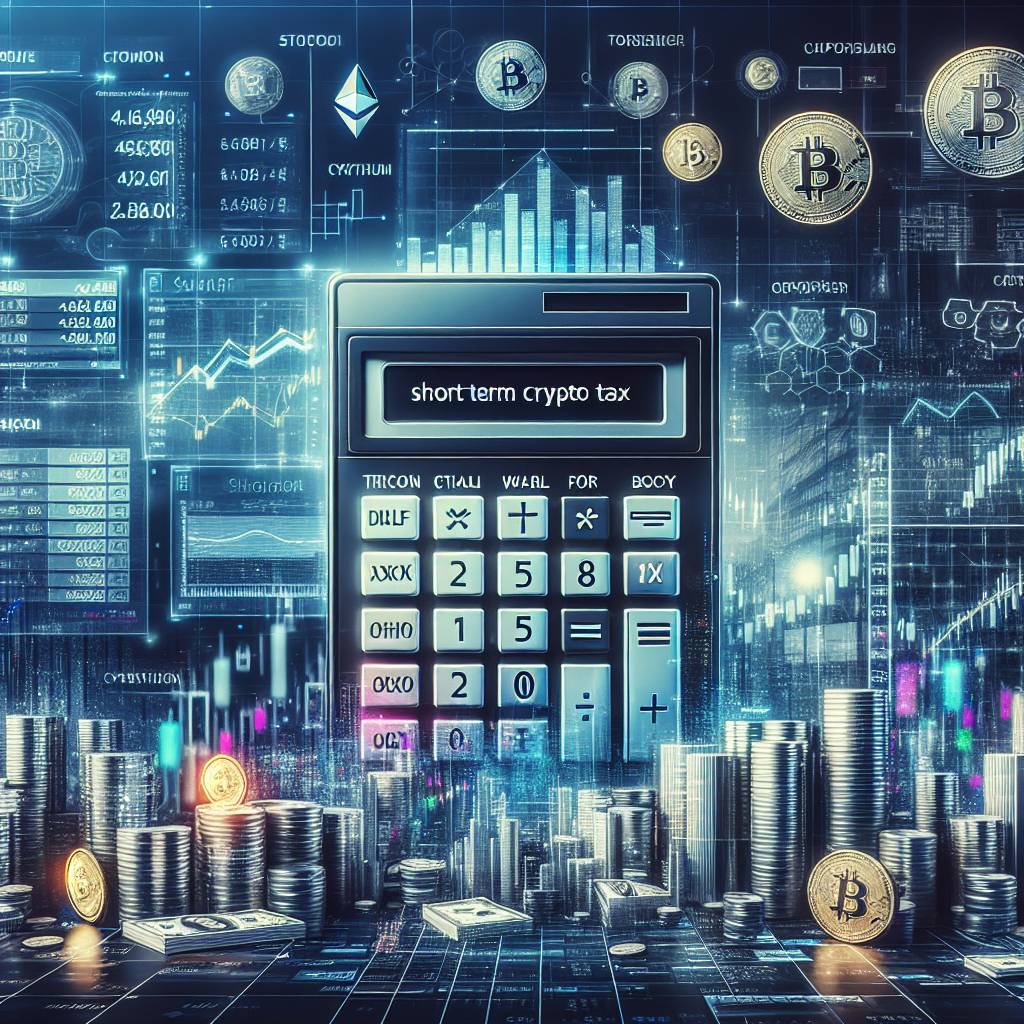 What is the best short term gain tax calculator for cryptocurrency investments?