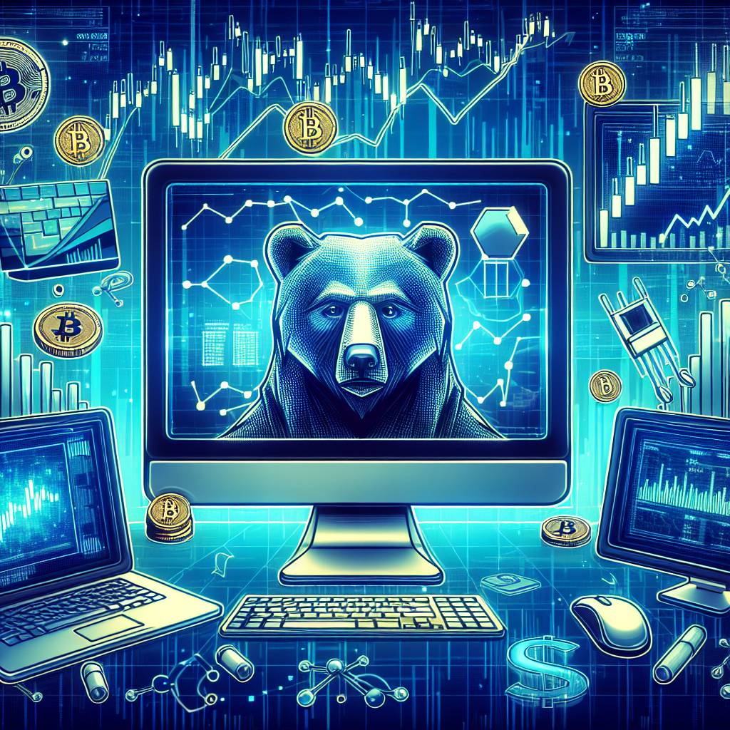 What are the signs of a bear flag breakdown in the cryptocurrency market?