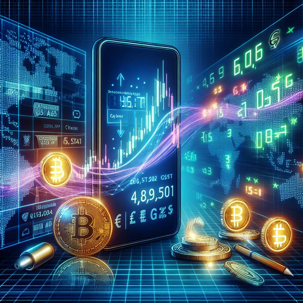 Can I track the forex rates of cryptocurrencies on Yahoo using a mobile app?