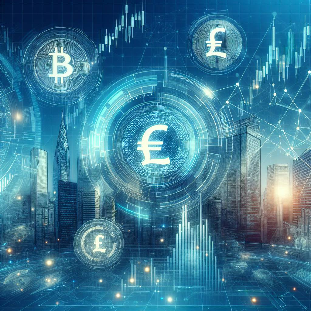 How does the pound-to-euro forecast affect the value of digital currencies?