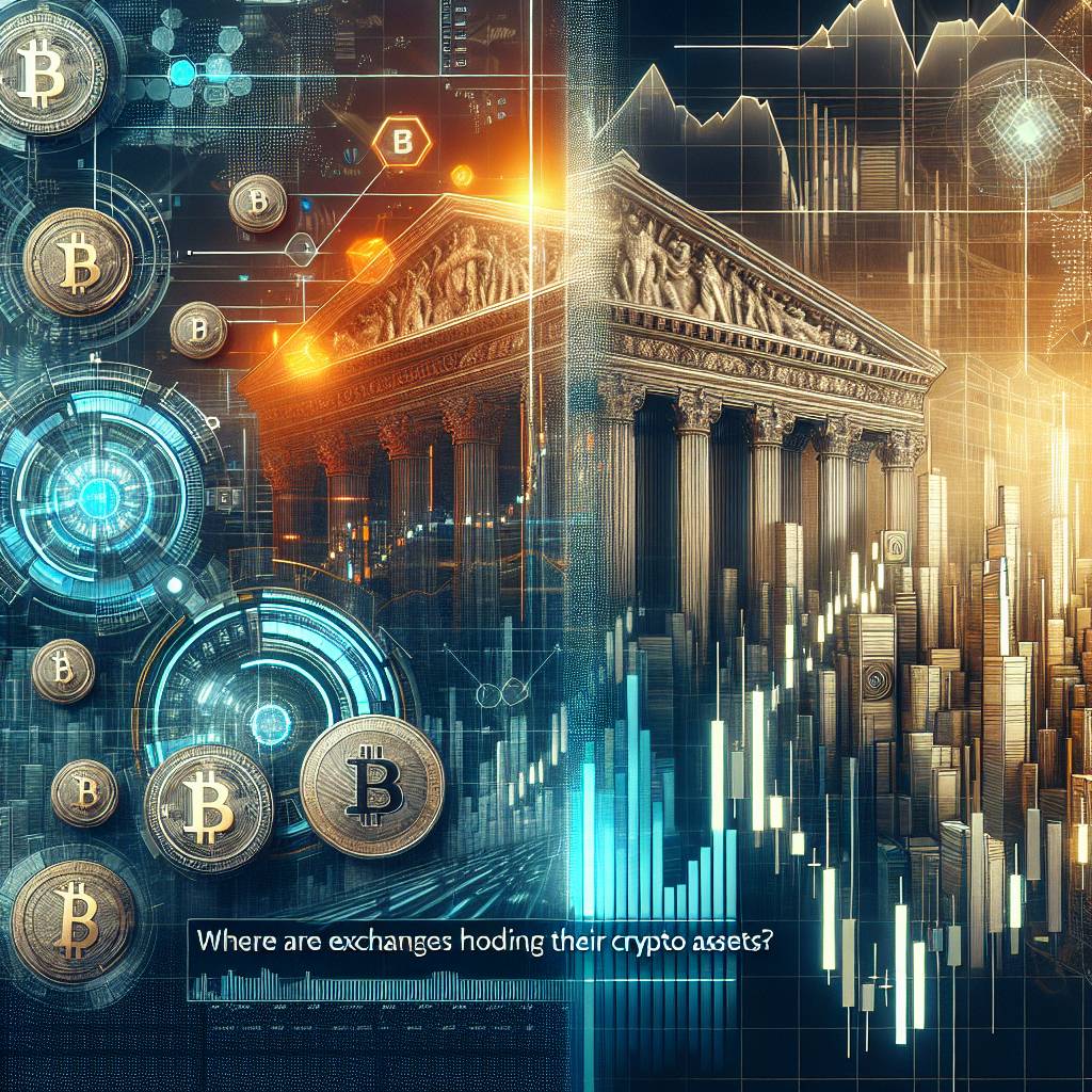 Where are exchanges holding their crypto assets?
