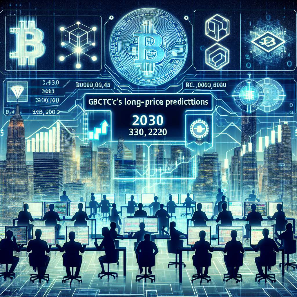 What are the long-term projections for GBTC's price in 2030?