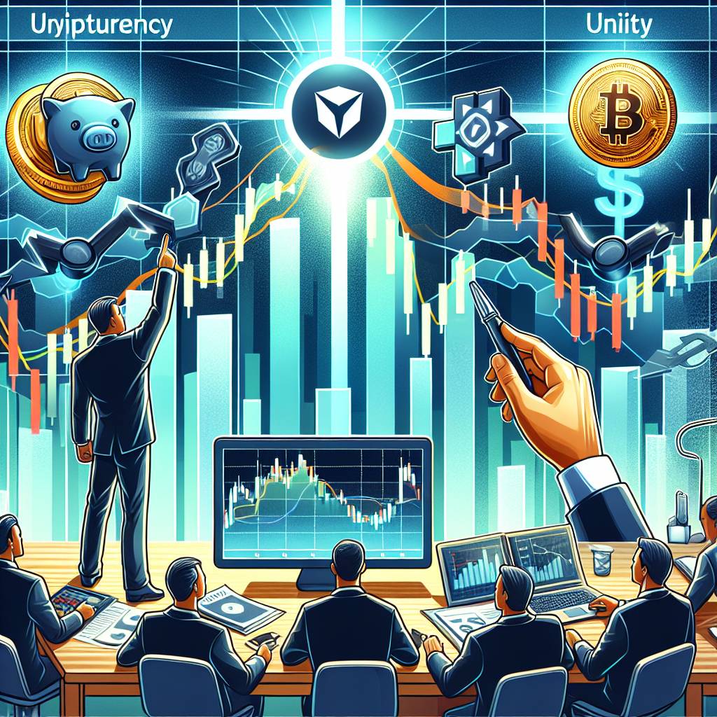 How does Unity's stock performance compare to other cryptocurrency-related investments?