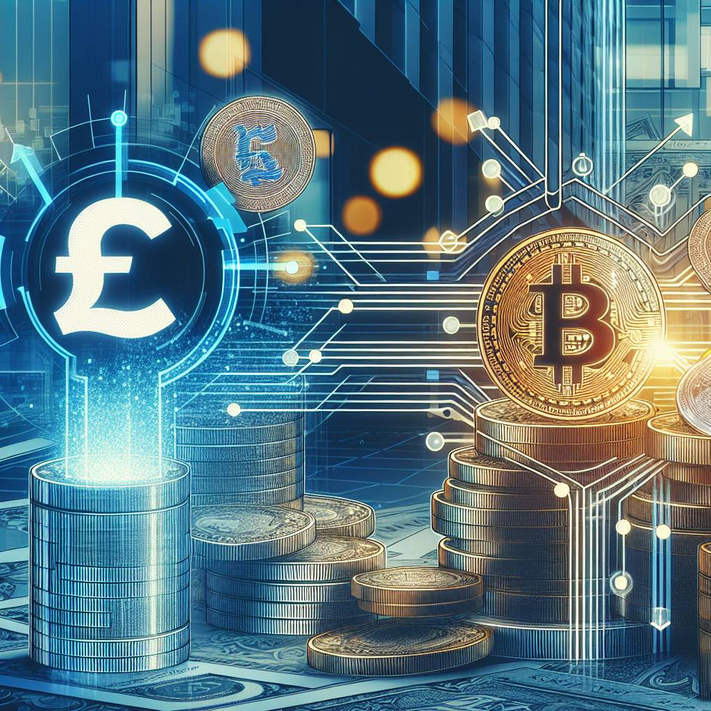 How can I convert one English pound to a cryptocurrency?