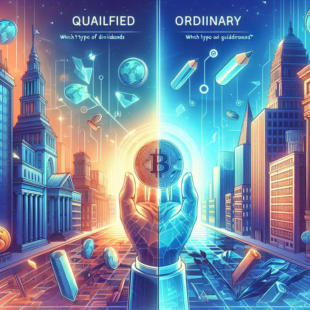 Which type of dividends, qualified or ordinary, are more beneficial for cryptocurrency holders?