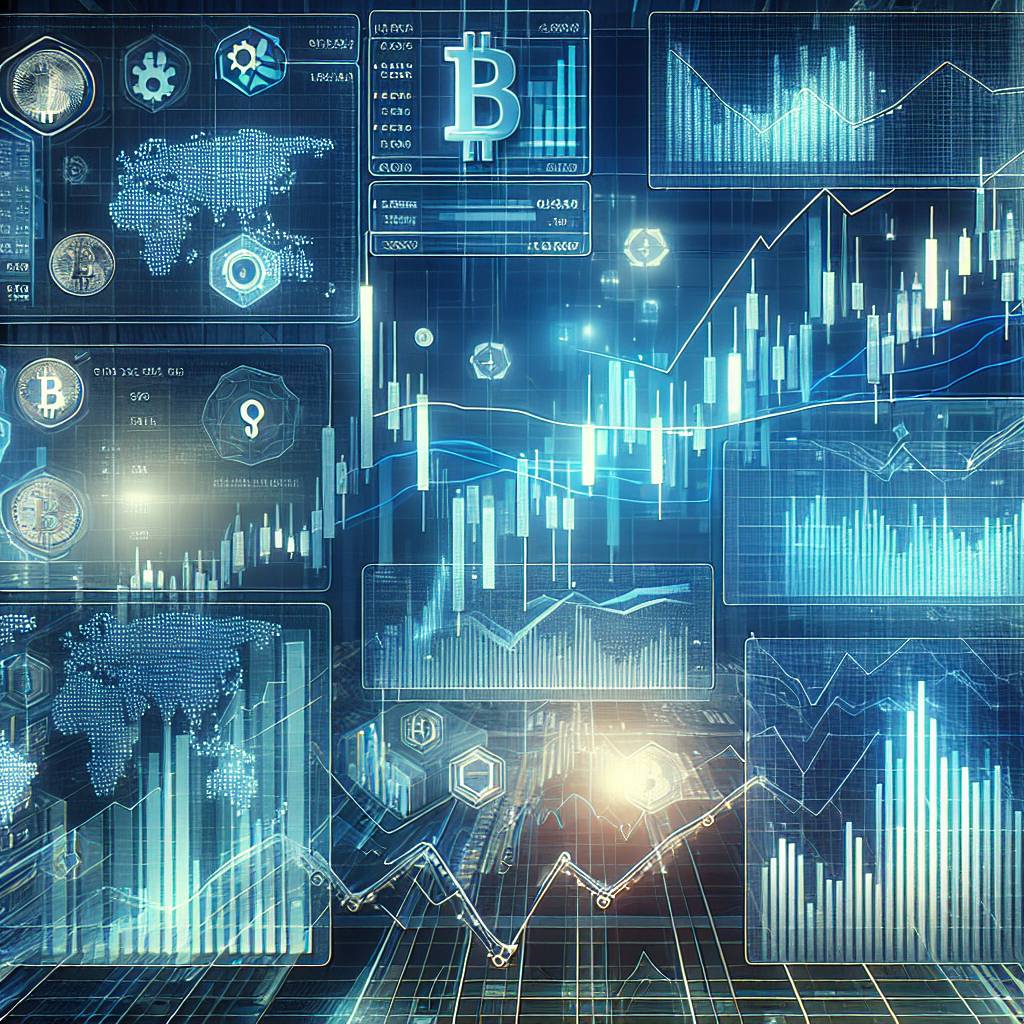 How can I use candlestick charts to predict the price movements of digital currencies like JNUG?