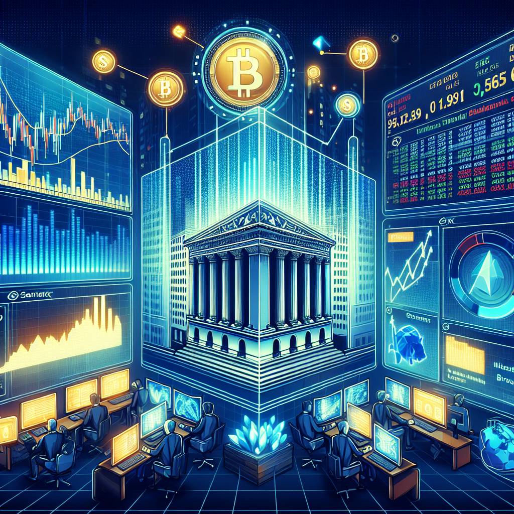 How do Schwab and Interactive Brokers compare in terms of their fees and availability for trading cryptocurrencies?