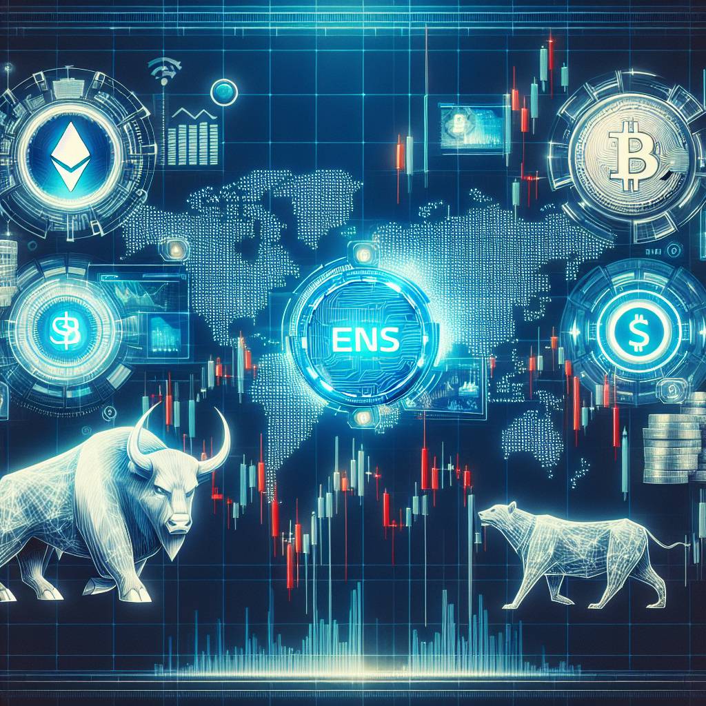 How does ens domain lookup work for cryptocurrency websites?