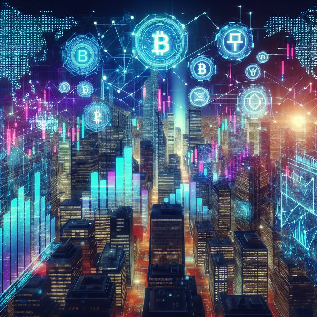 Which digital currencies have shown the highest growth in relation to the German index?