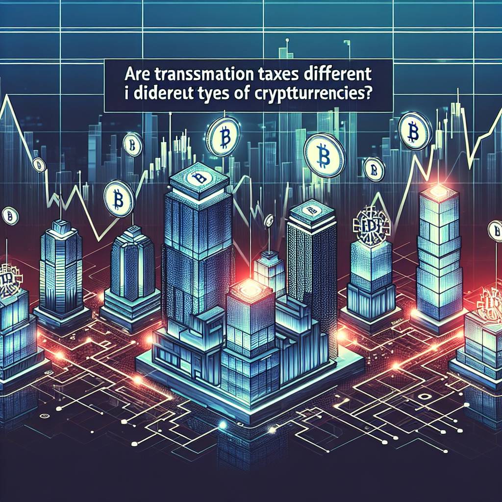 Are transaction taxes different for different types of cryptocurrencies?