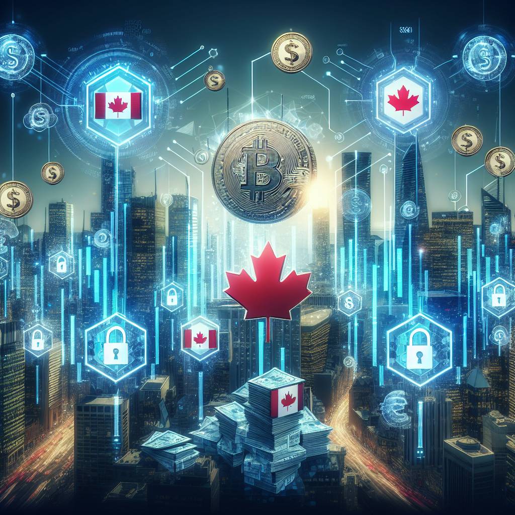 How does the Canadian exchange rate affect the value of popular cryptocurrencies?