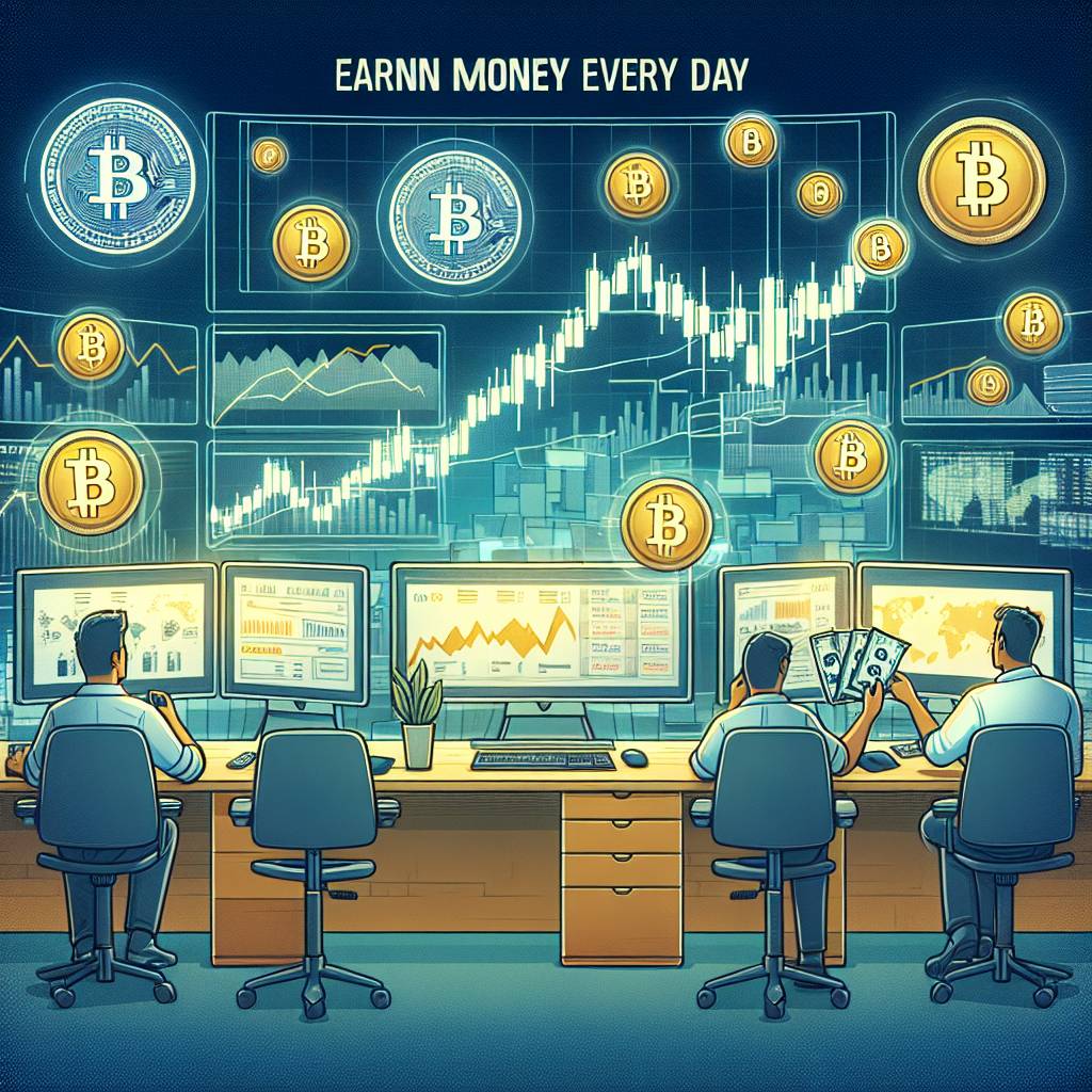 How can I earn money online now by investing in cryptocurrencies?